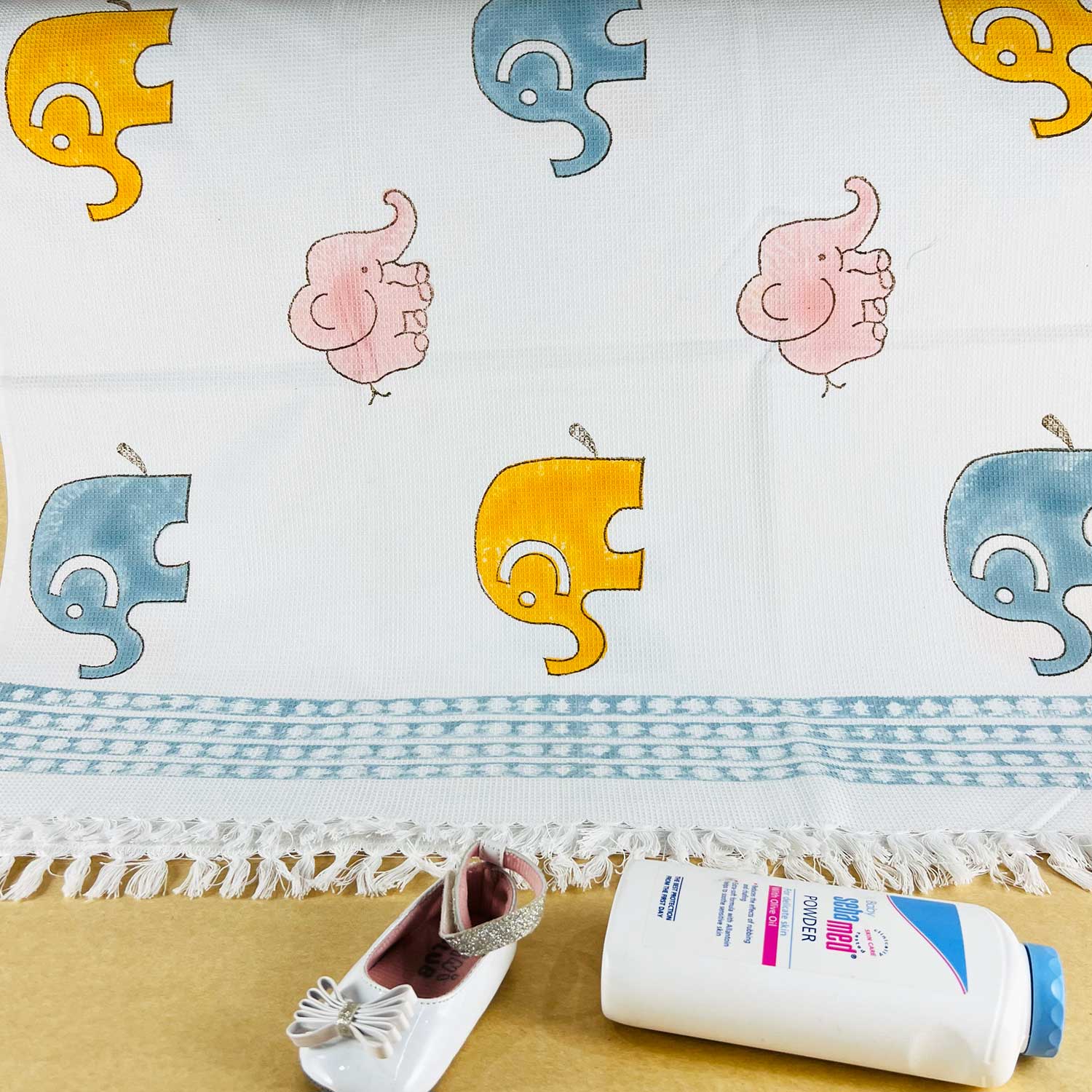 Kids Cute Elephant Towel 60x30 Inches