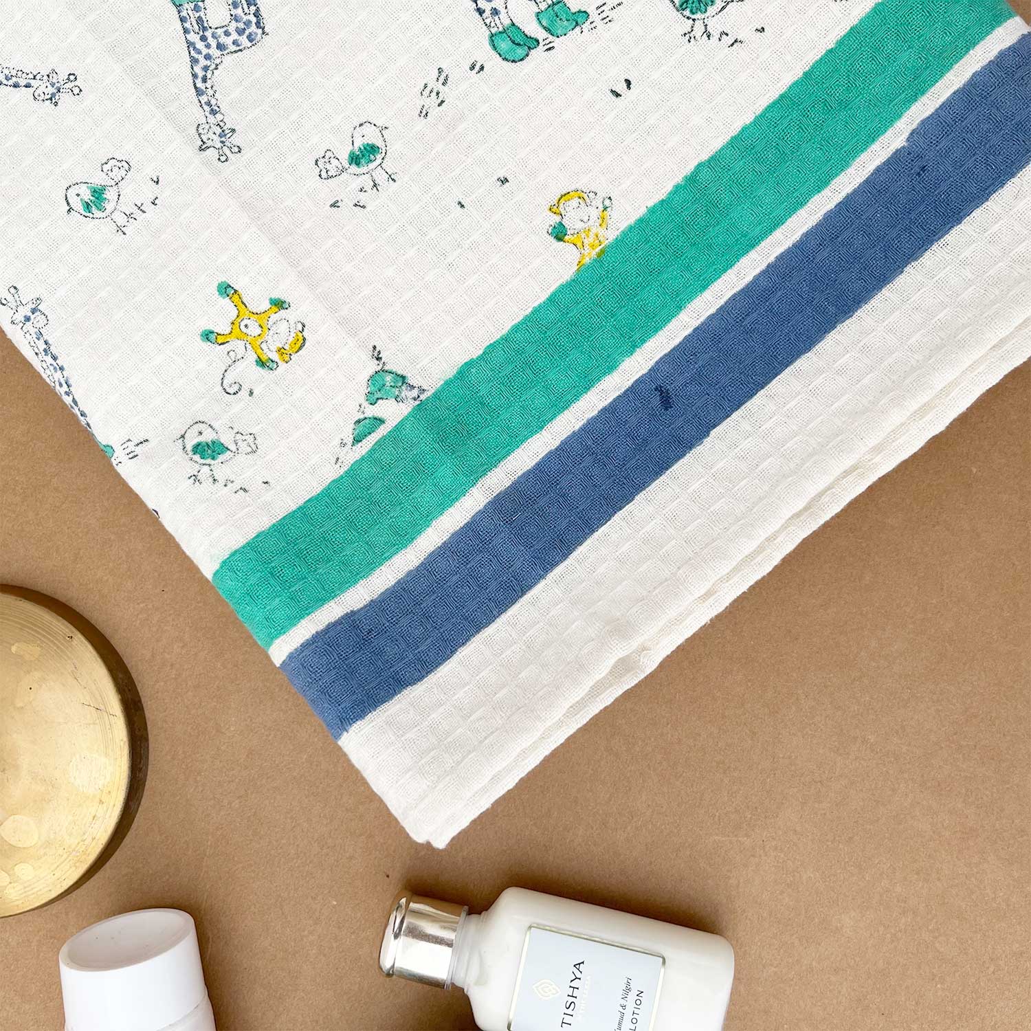 Kids Print Girafee Towel