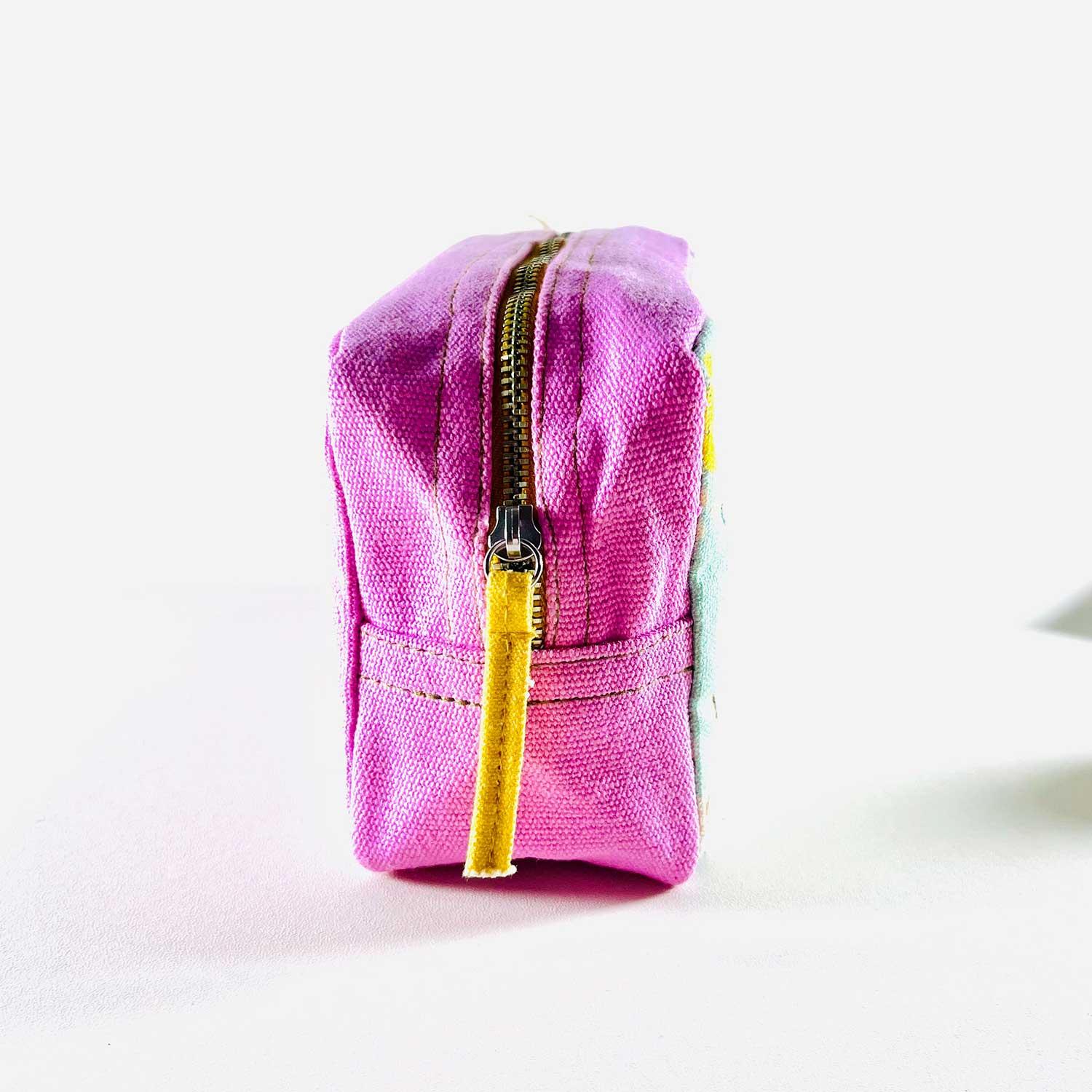 Blue Pink Owl  Utility Pouches Set of 3