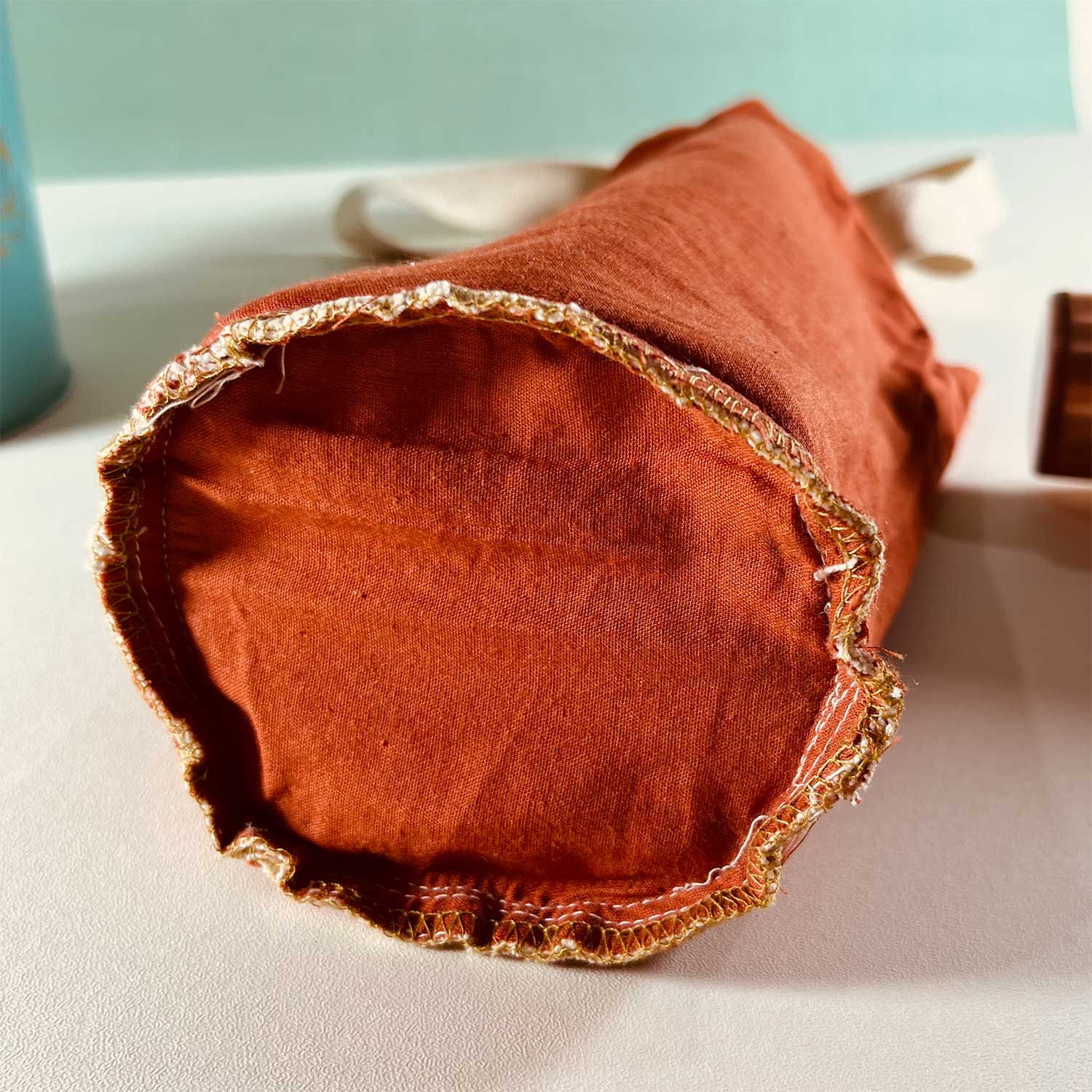 Cute Elephant Block Print Bottle Cover