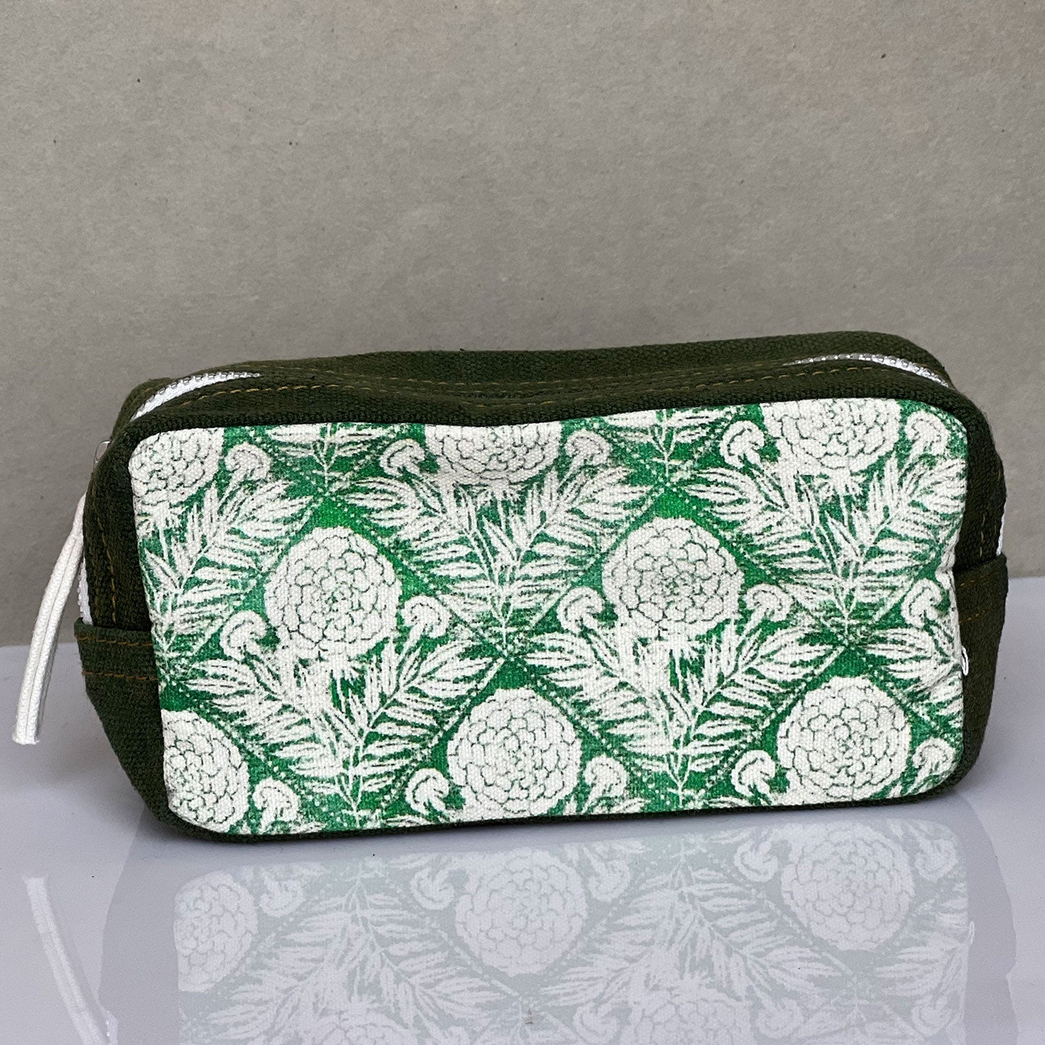 Dark Green Color Toiletry Pouches (3 Pouches)