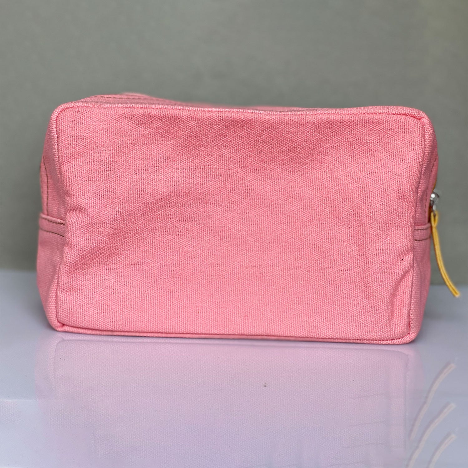 Rabbit Printed Light Pink Toiletry Pouches (3 Pouches)