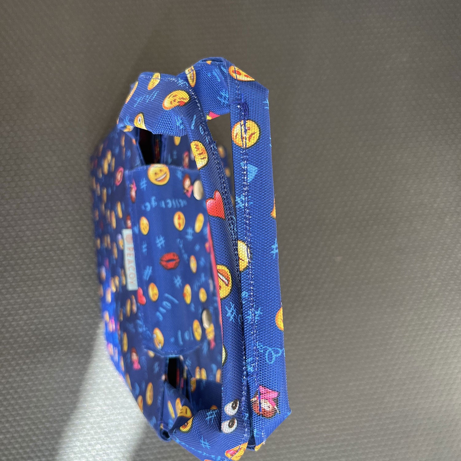 Smiley Blue Lunch Bag