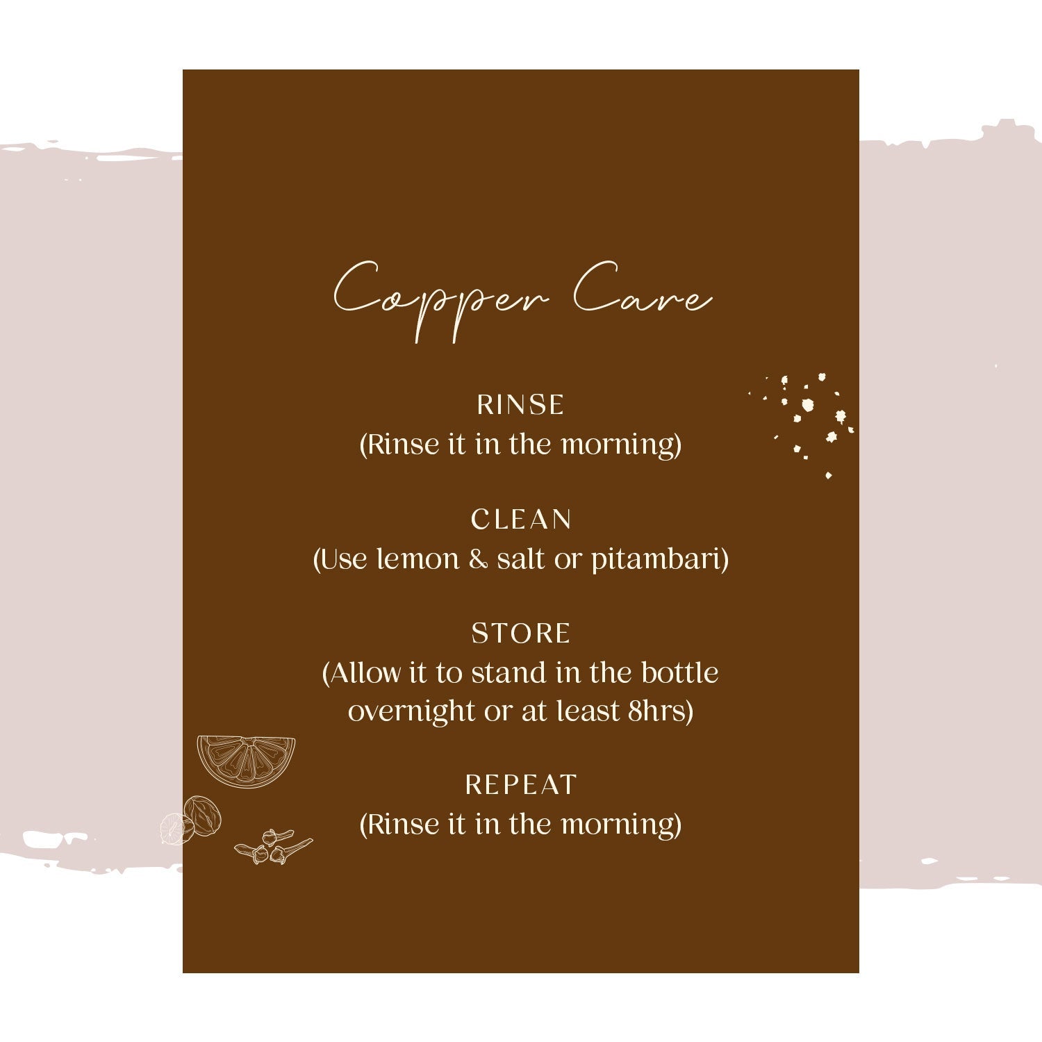 Black Peacock 100% Pure Copper Jug with Glass - 1500 ml