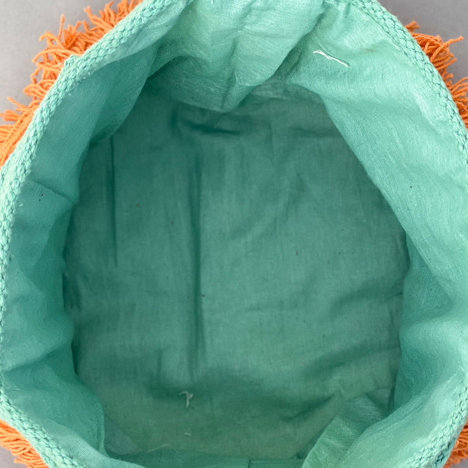 Green and Orange Peppy planter