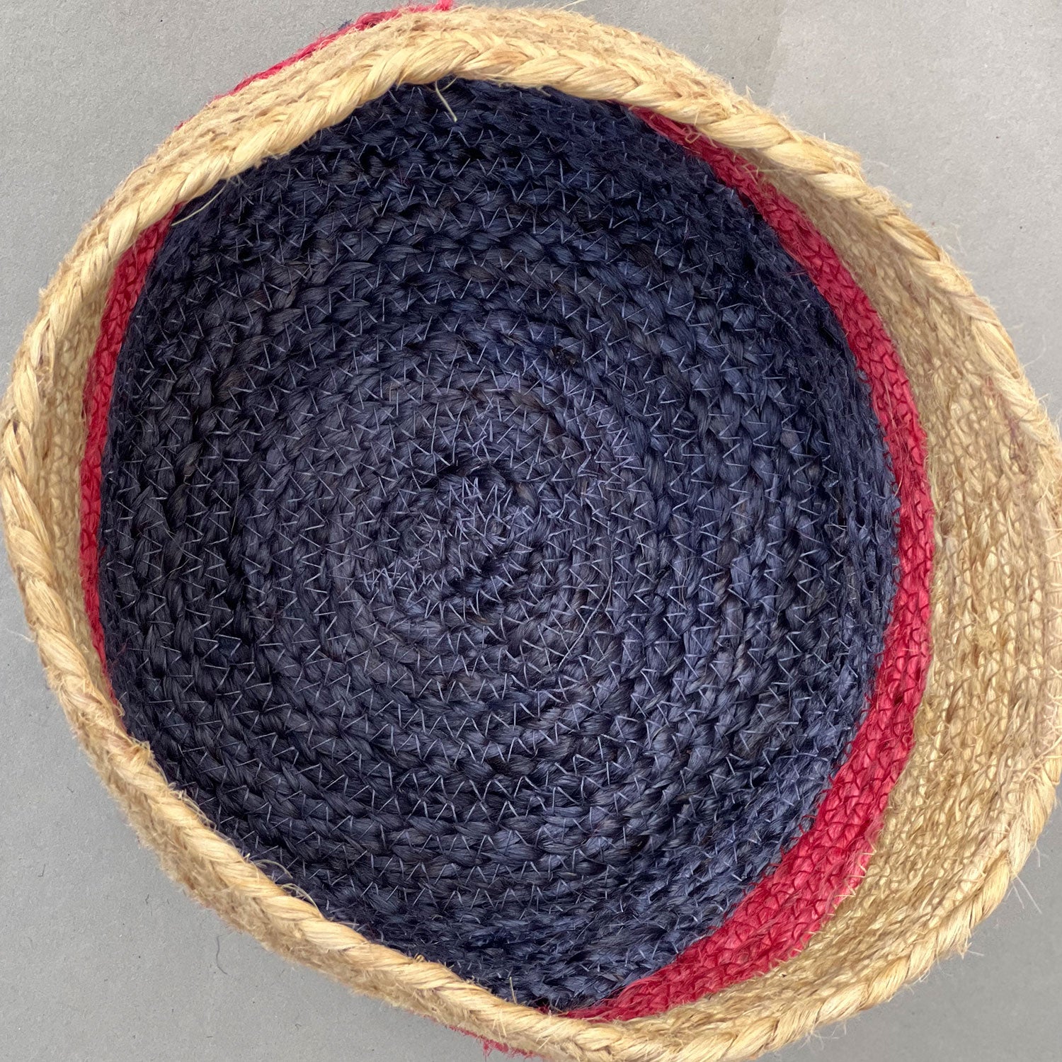 Three Colors Jute Planter