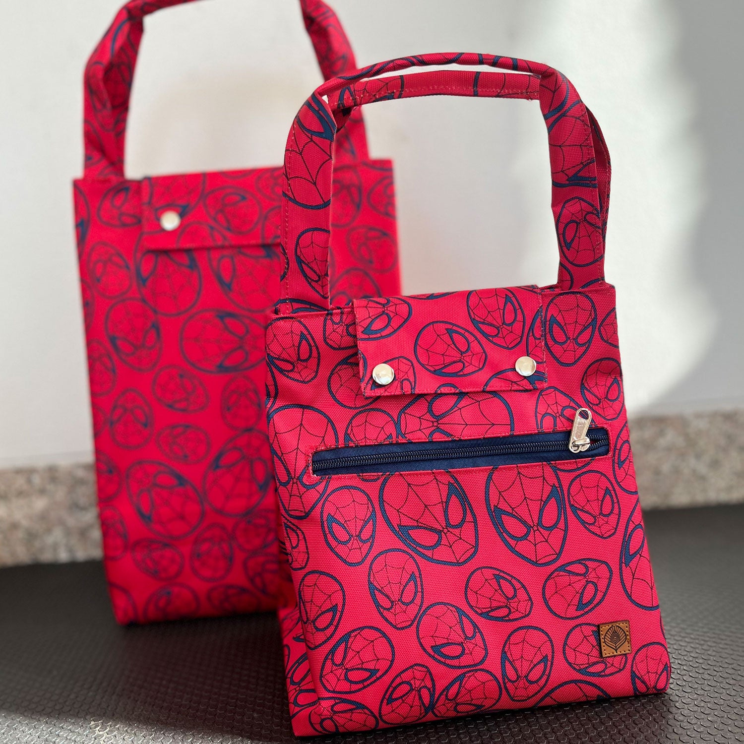 Red Dual Purpose Lunch Bag